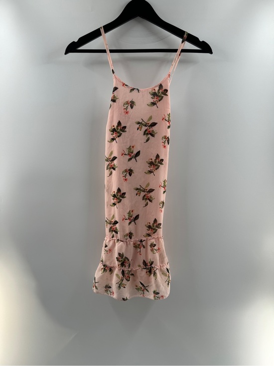 Abercrombie & Fitch Dresses & Skirts - Abercrombie & Fitch Pink Floral Criss Cross Back Mini Dress – Women's XS